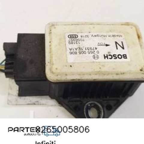 Датчик поперечного прискорення (ESP) 0265005806 NISSAN