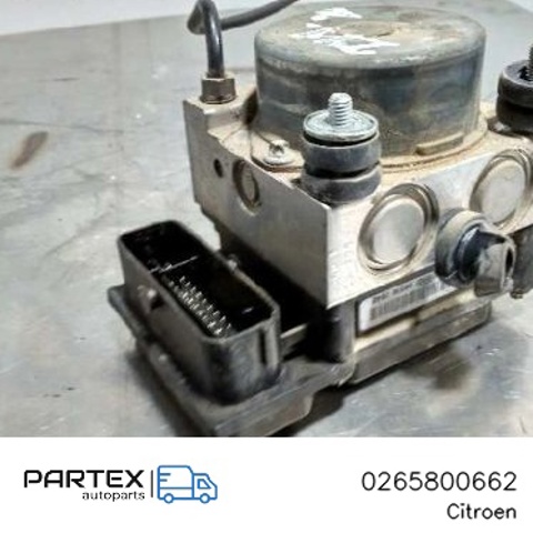 Блок керування АБС (ABS) 0265800662 PEUGEOT