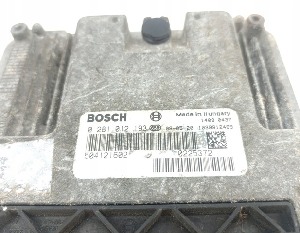 Комп'ютер двигуна 0281012193 IVECO