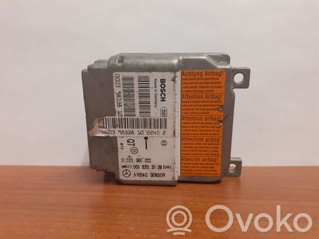 Модуль-процесор керування подушки безпеки 0285001222 MERCEDES