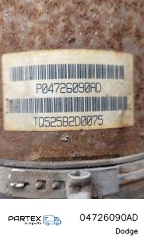 Піввісь задня, права 04726090AD CHRYSLER