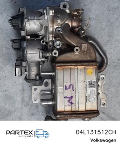 Радіатор системи рециркуляції ОГ 04L131512CH VAG