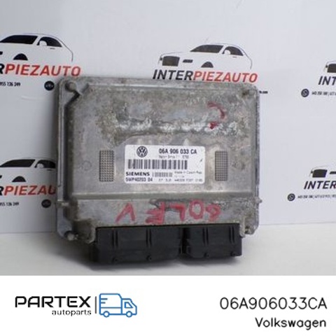 Модуль управління двигуном 06A906033CA VAG