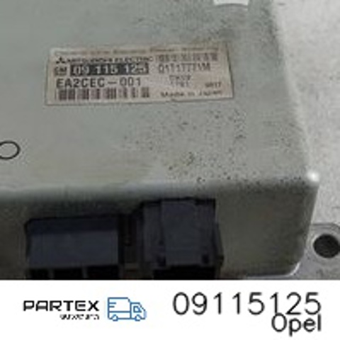 Блок керування електропідсилювача керма 09115125 OPEL