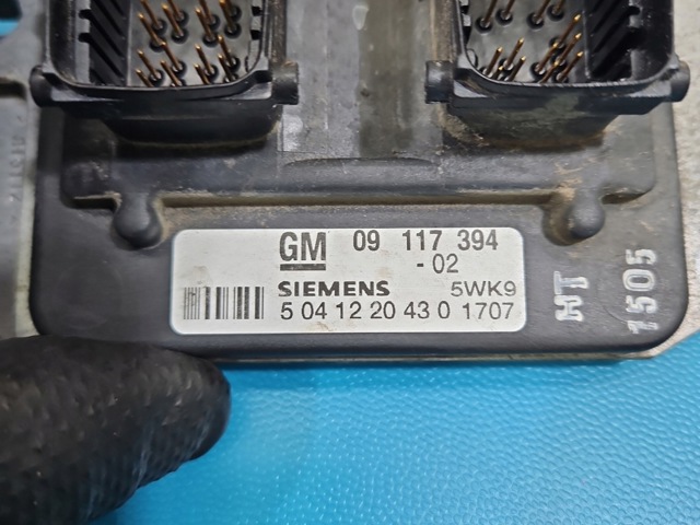 Мізки двигуна 09117394 OPEL