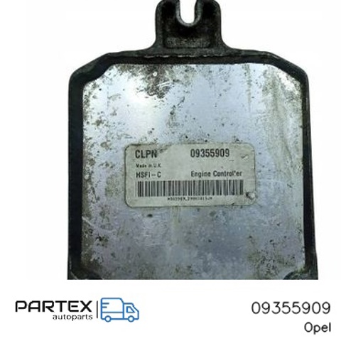 Комп'ютер двигуна 09355909 OPEL