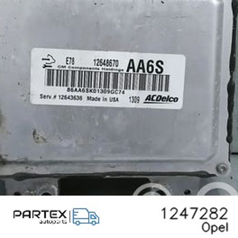 Блок двигуна 1247282 OPEL