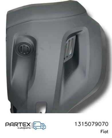 Бампер передній ікло праве 1315079070 FIAT