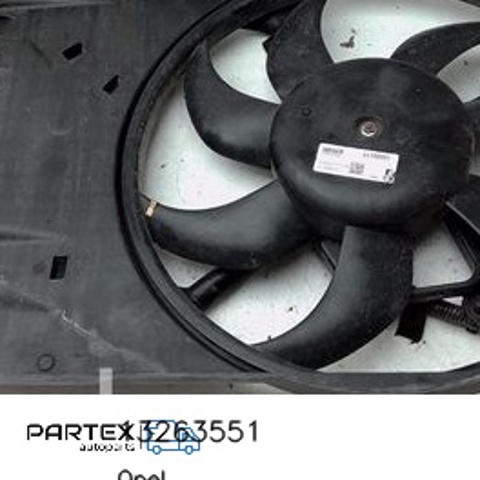 Вентилятор радіатора 13263551 OPEL