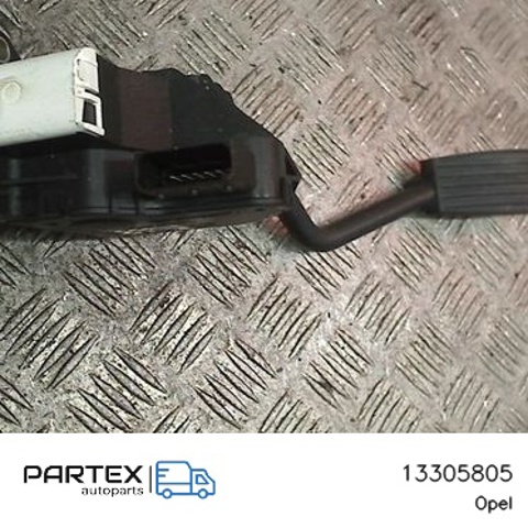 Педаль газу (акселератора) 13305805 OPEL
