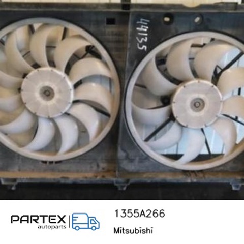 Вентилятор радіатора охолодження, правий 1355A266 MITSUBISHI