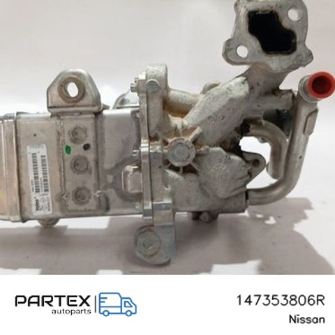 Радіатор системи рециркуляції ОГ 147353806R NISSAN