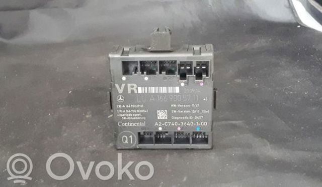 Блок комфорту передніх дверей 1669005711 MERCEDES