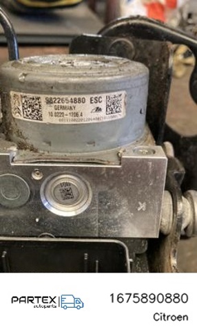 Гідроблок АБС 1675890880 PEUGEOT