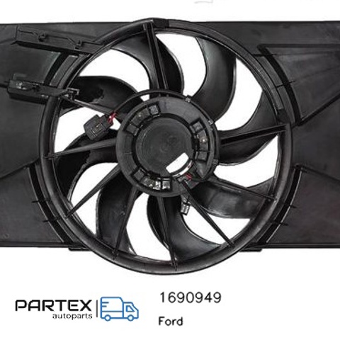 Вентилятор охолодження 1690949 FORD