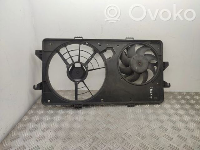 Дифузор радіатора охолодження, в зборі з мотором і крильчаткою 1C158C607BH FORD