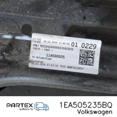 Балка задньої підвіски, підрамник 1EA505235BQ VAG