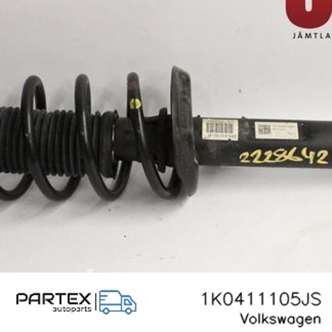 Пружина передня 1K0411105JS VAG