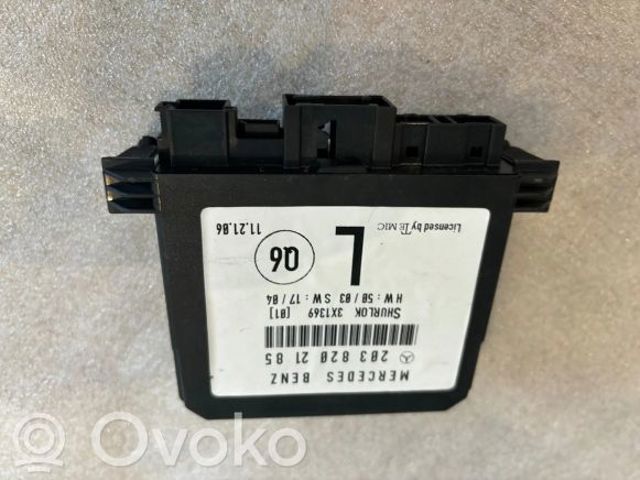 Блок комфорту задніх дверей 2038202185 MERCEDES