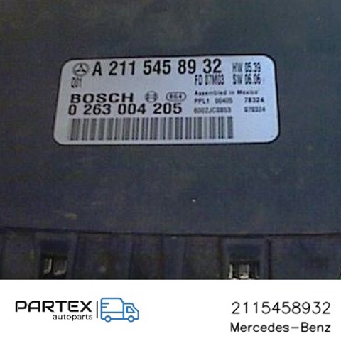 Модуль керування (ЕБУ) парктроніком 2115458932 MERCEDES