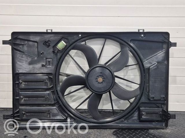 Дифузор радіатора охолодження, в зборі з двигуном і крильчаткою 2192892 FORD