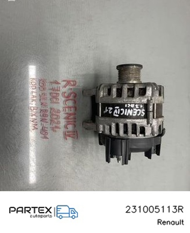 Генератор автомобільний 231005113R RENAULT
