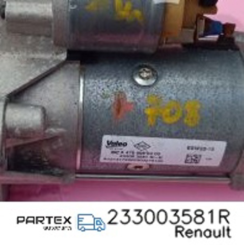 Стартер двигуна 233003581R RENAULT