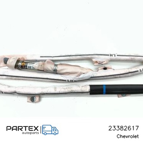 Подушка безпеки, шторка бічна, ліва, AIRBAG 23382617 GM