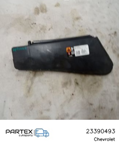 Подушка безпеки AIRBAG спинки сидіння, лівого 23390493 GM