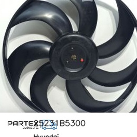 Вентилятор / крильчатка радіатора охолодження 25231B5300 HYUNDAI