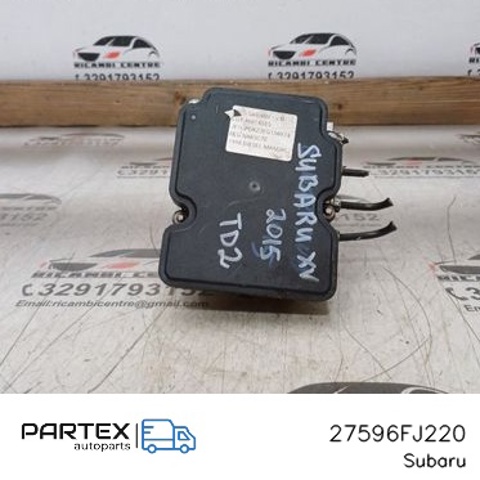 Блок управління АБС (ABS) 27596FJ220 SUBARU