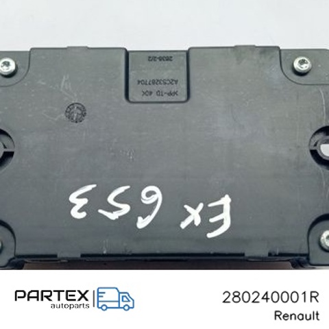 Блок керування мультимедійний 280240001R RENAULT