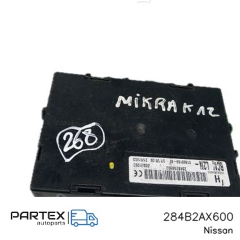 Блок комфорту 284B2AX600 NISSAN