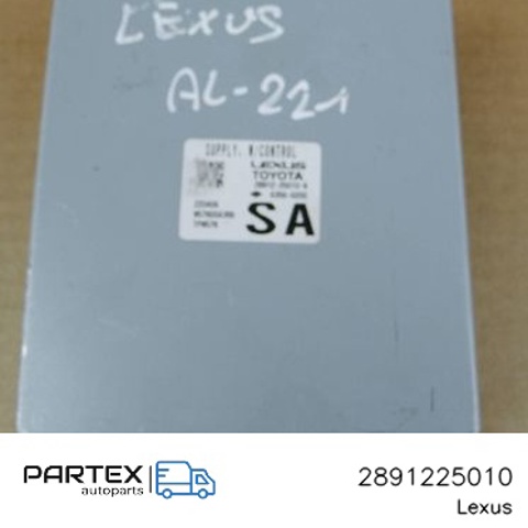 Електронний модуль рульової колонки 2891225010 TOYOTA