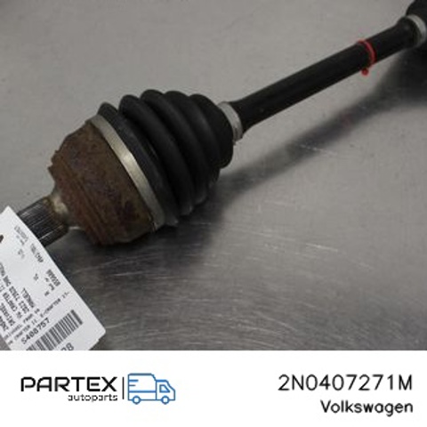 Піввісь передня ліва 2N0407271M VAG