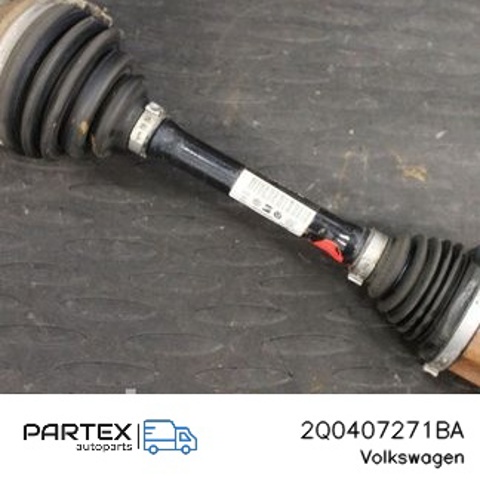 Привід лівий 2Q0407271BA VAG