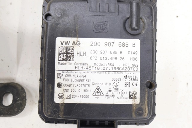 Датчик контролю мертвої зони, задній 2Q0907685B VAG