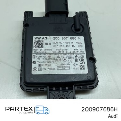 Датчик контролю мертвої зони, задній 2Q0907686H VAG