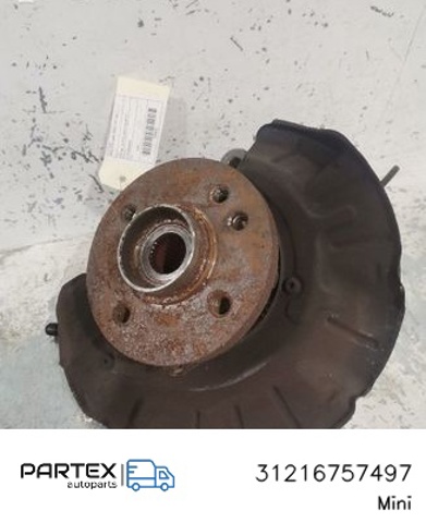 Цапфа - поворотний кулак передній, лівий 31216757497 BMW