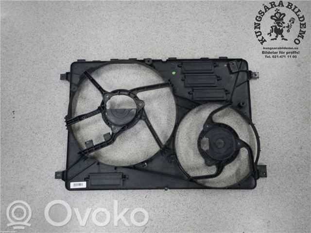 Дифузор радіатора охолодження, в зборі з двигуном і крильчаткою 31293777 VOLVO