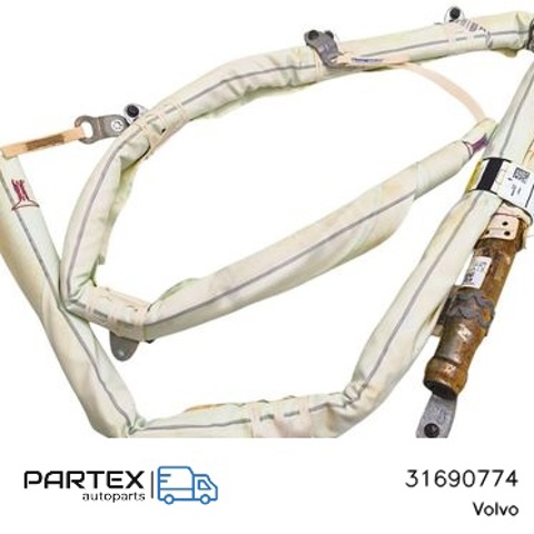 Подушка безпеки, шторка бічна, права, AIRBAG 31690774 VOLVO