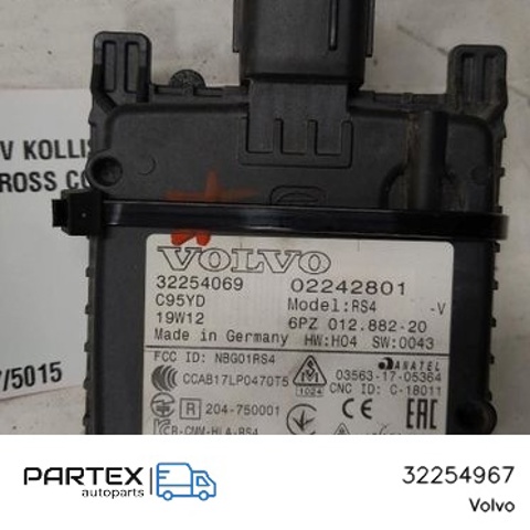 Датчик контролю мертвої зони, задній 32254967 VOLVO