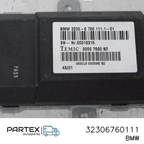 Електронний модуль рульової колонки 32306760111 BMW