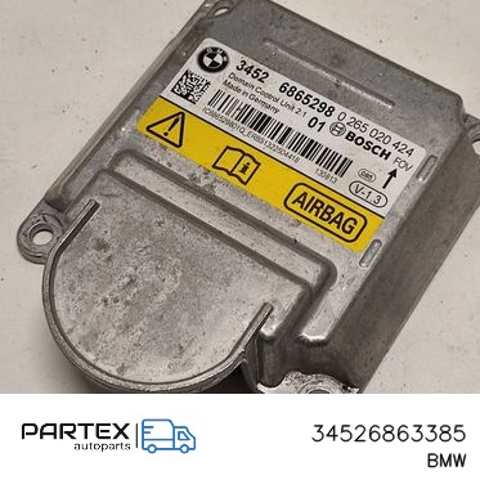 Модуль-процесор управління подушки безпеки 34526863385 BMW