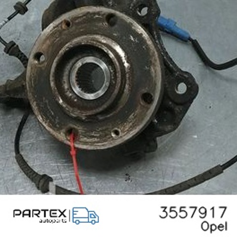Цапфа - поворотний кулак передній, правий 3557917 PEUGEOT