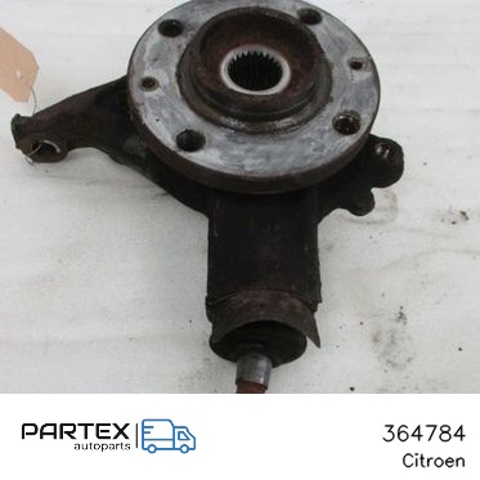 Вісь передня і поворотні кулаки 364784 PEUGEOT