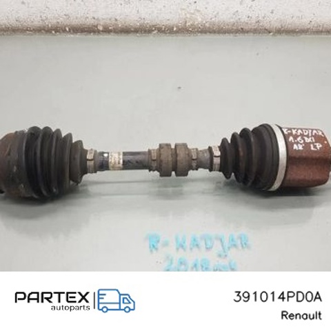Привід лівий 391014PD0A RENAULT