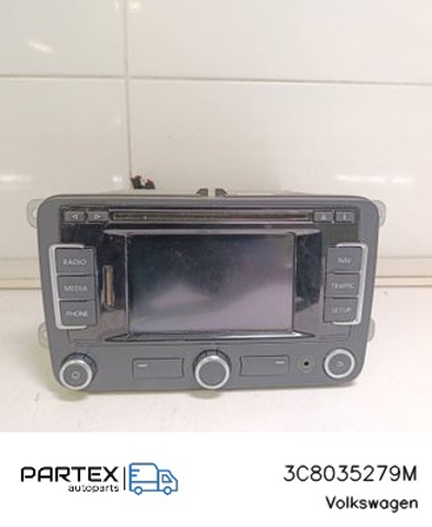 Дисплей бортового комп'ютера 3C8035279M VAG