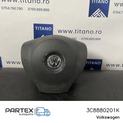 Подушка AIRBAG передня ліва 3C8880201K VAG