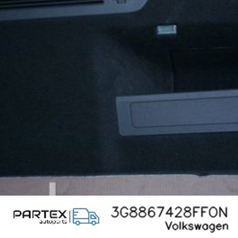 Облицювання багажного відсіку, праве 3G8867428FFON VAG